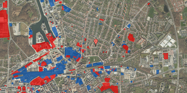 Jordforureningskort på Annasholmsgade 21, 1. tv, 5000 Odense C