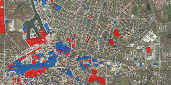 Jordforureningskort på Annasholmsgade 33, 5000 Odense C