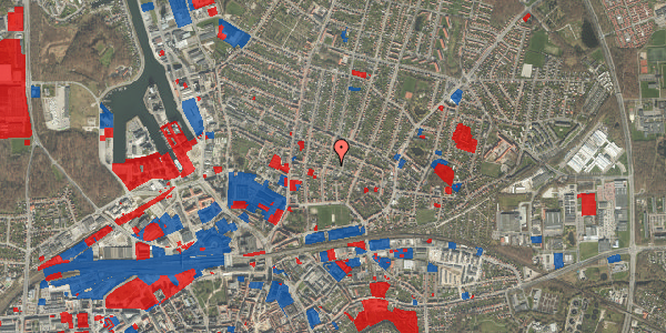 Jordforureningskort på Annasholmsgade 34, 5000 Odense C