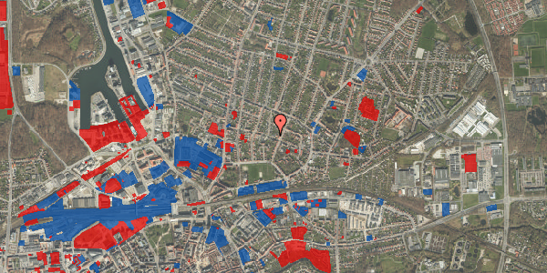 Jordforureningskort på Annasholmsgade 38, 5000 Odense C