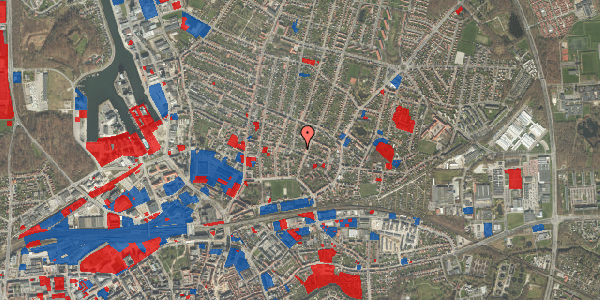 Jordforureningskort på Annasholmsgade 40, 5000 Odense C