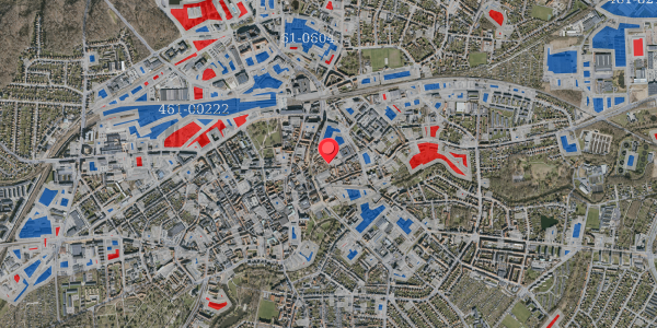 Jordforureningskort på Bangs Boder 14, 5000 Odense C