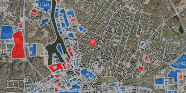 Jordforureningskort på Baumgartensvej 21, 5000 Odense C