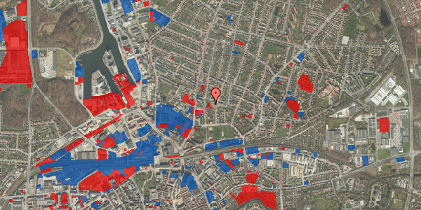 Jordforureningskort på Billesparken 21, 5000 Odense C