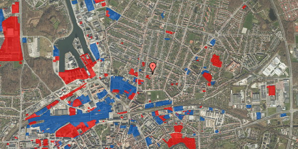 Jordforureningskort på Billesparken 39, 5000 Odense C