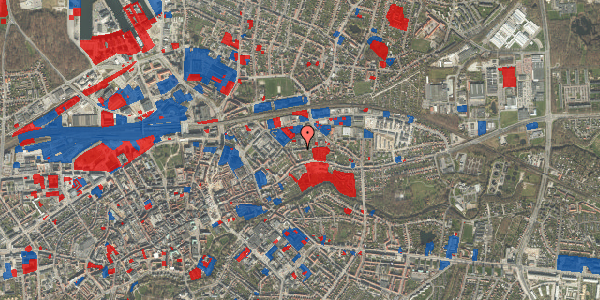 Jordforureningskort på Danmarksgade 13, 1. , 5000 Odense C