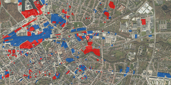 Jordforureningskort på Danmarksgade 21, st. , 5000 Odense C
