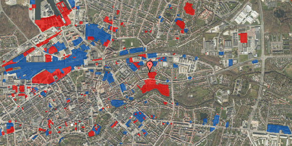 Jordforureningskort på Danmarksgade 27, 5000 Odense C