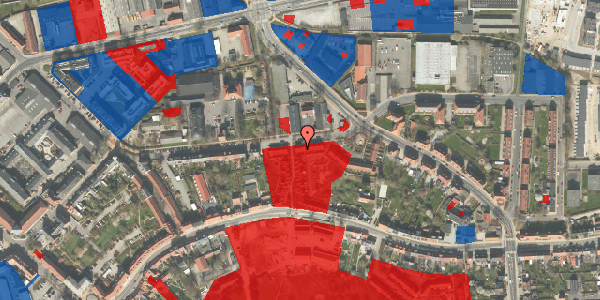 Jordforureningskort på Danmarksgade 85, 5000 Odense C