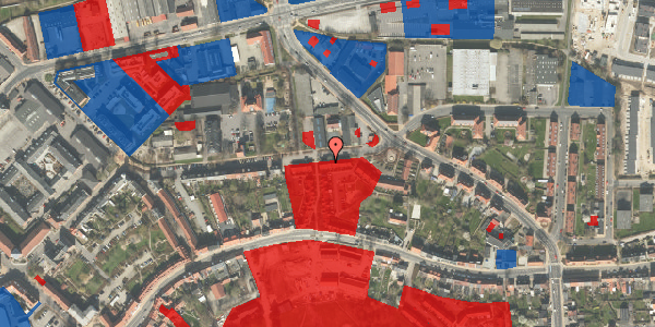 Jordforureningskort på Danmarksgade 87, 5000 Odense C