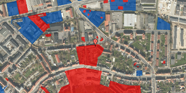 Jordforureningskort på Danmarksgade 97, 5000 Odense C