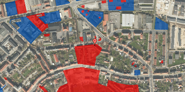 Jordforureningskort på Danmarksgade 101, 5000 Odense C