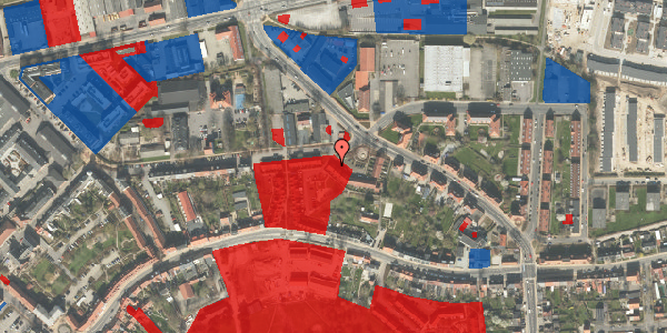 Jordforureningskort på Danmarksgade 105, 5000 Odense C