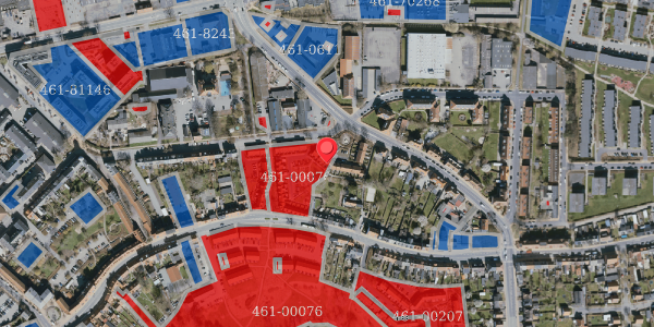 Jordforureningskort på Danmarksgade 115, 5000 Odense C