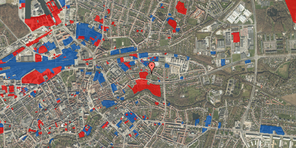 Jordforureningskort på Danmarksgade 121, 5000 Odense C