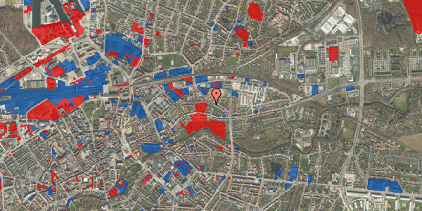 Jordforureningskort på Danmarksgade 135, 5000 Odense C