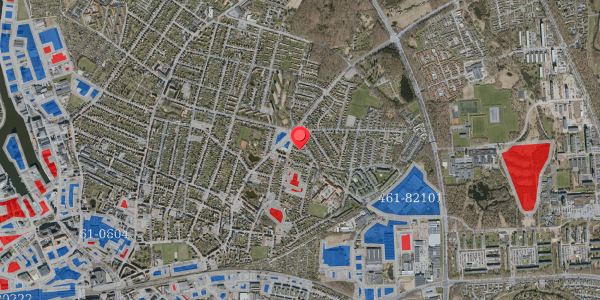 Jordforureningskort på Irisvej 8, 5000 Odense C