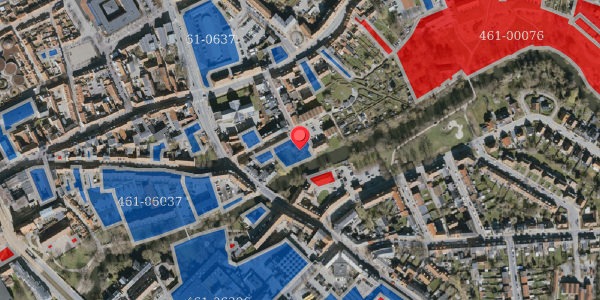 Jordforureningskort på Nedergade 55, 5000 Odense C