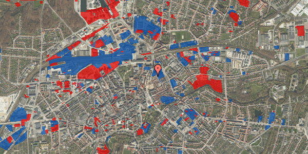 Jordforureningskort på Rosengade 13, 5000 Odense C