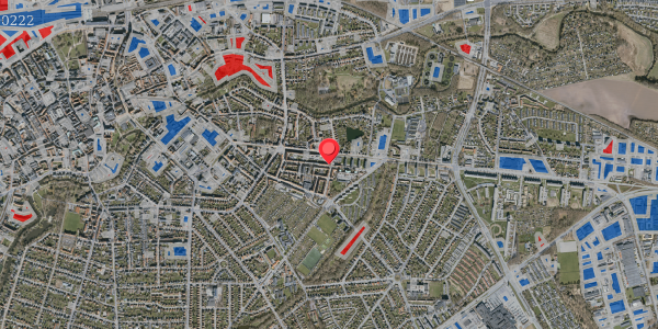 Jordforureningskort på Schacksgade 40, 5000 Odense C