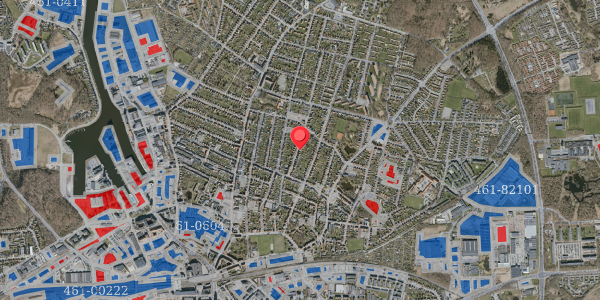 Jordforureningskort på Teisensvej 21, . , 5000 Odense C