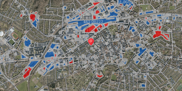 Jordforureningskort på Thorsgade 13, 5000 Odense C