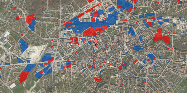 Jordforureningskort på Vindegade 73, 5000 Odense C
