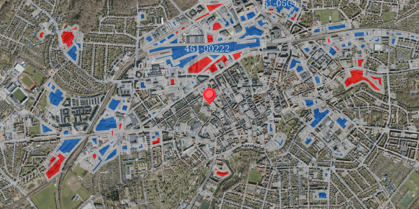 Jordforureningskort på Vindegade 87, 5000 Odense C