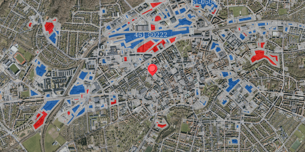 Jordforureningskort på Vindegade 89, 5000 Odense C