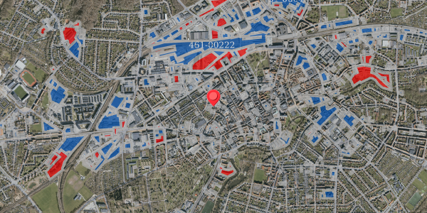 Jordforureningskort på Vindegade 93B, 5000 Odense C