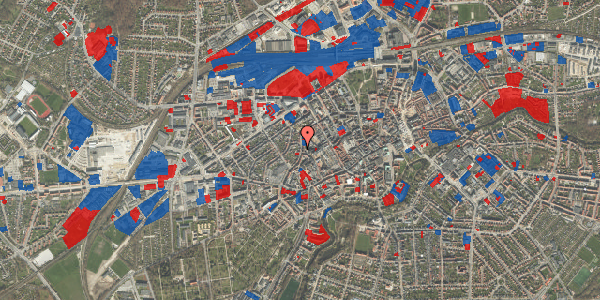 Jordforureningskort på Vindegade 97, 5000 Odense C