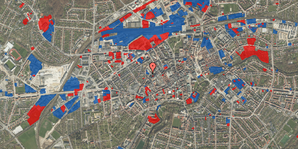 Jordforureningskort på Vindegade 100C, 5000 Odense C