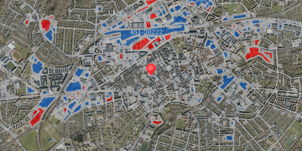 Jordforureningskort på Vindegade 100F, 5000 Odense C