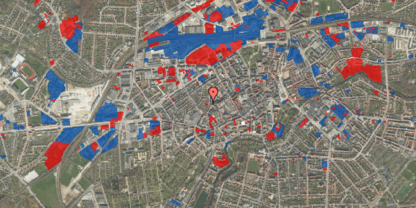 Jordforureningskort på Vindegade 103B, 5000 Odense C