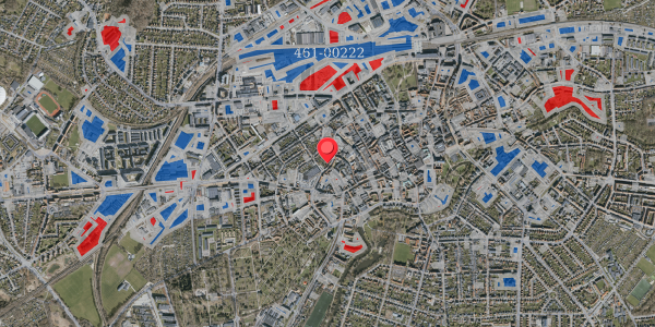 Jordforureningskort på Vindegade 117B, 5000 Odense C