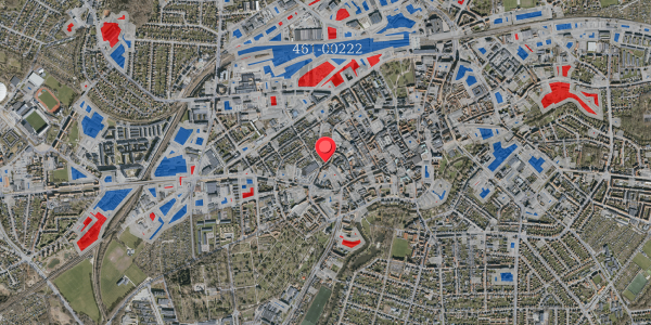 Jordforureningskort på Vindegade 121, 5000 Odense C