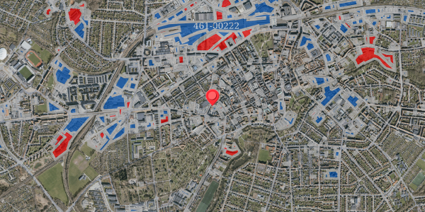 Jordforureningskort på Vindegade 124A, 5000 Odense C