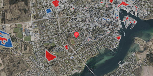 Jordforureningskort på Bakkevej 21, 5700 Svendborg