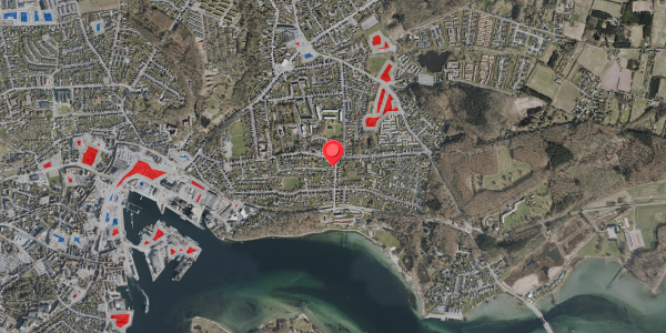 Jordforureningskort på Bellevuevej 25, 5700 Svendborg