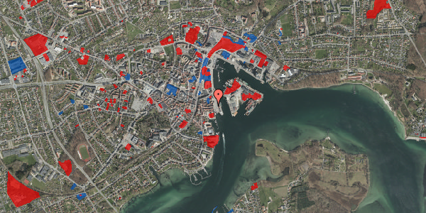 Jordforureningskort på Brogade 2A, 5700 Svendborg