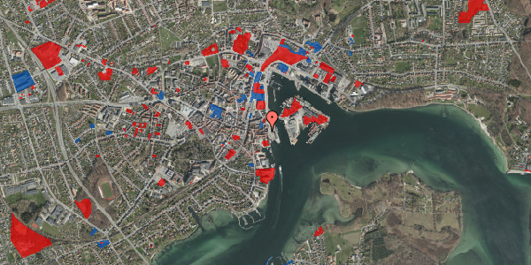 Jordforureningskort på Brogade 2B, 2. 21, 5700 Svendborg