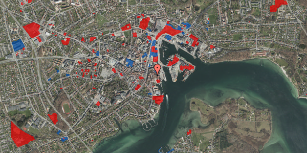 Jordforureningskort på Brogade 13, 5700 Svendborg