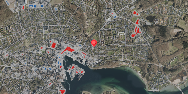 Jordforureningskort på Fruerstuevej 21, 5700 Svendborg