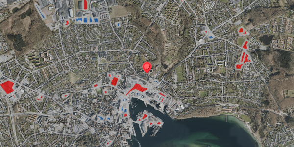 Jordforureningskort på Graaesvej 21, 5700 Svendborg