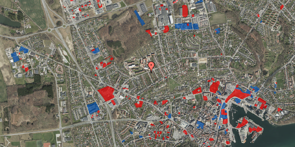 Jordforureningskort på Hyrdebjerg 21, 5700 Svendborg