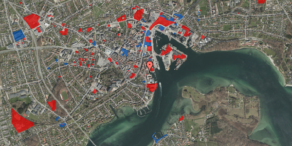 Jordforureningskort på Kullinggade 21, 5700 Svendborg