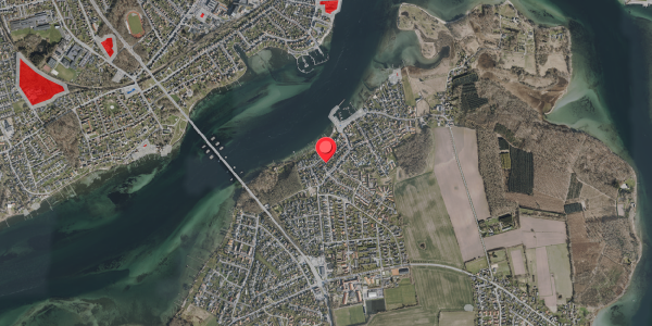 Jordforureningskort på Kystvej 21, 5700 Svendborg