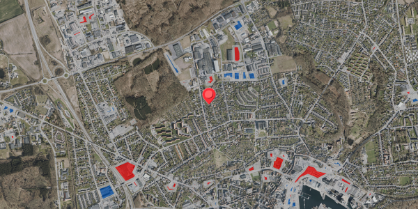 Jordforureningskort på Pengekrogen 21, 5700 Svendborg