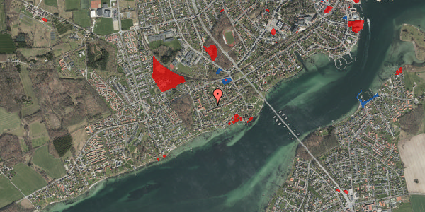 Jordforureningskort på Sonnesvej 21, 5700 Svendborg
