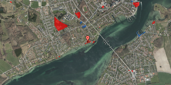 Jordforureningskort på Strandhuse 13, 5700 Svendborg